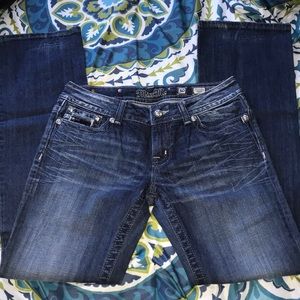 Miss Me boot cut, blue jeans